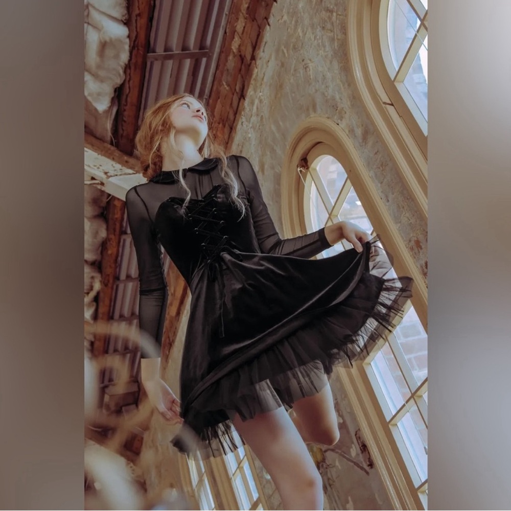RESERVED DO NOT BUY UNLESS THIS IS FOR YOU!!! Black swan BlackMilk dress size L